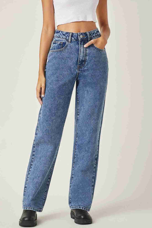 KOTTY Women High Rise Cotton Lycra Jeans